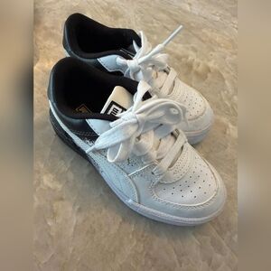 Puma Black and White Athletic Shoes